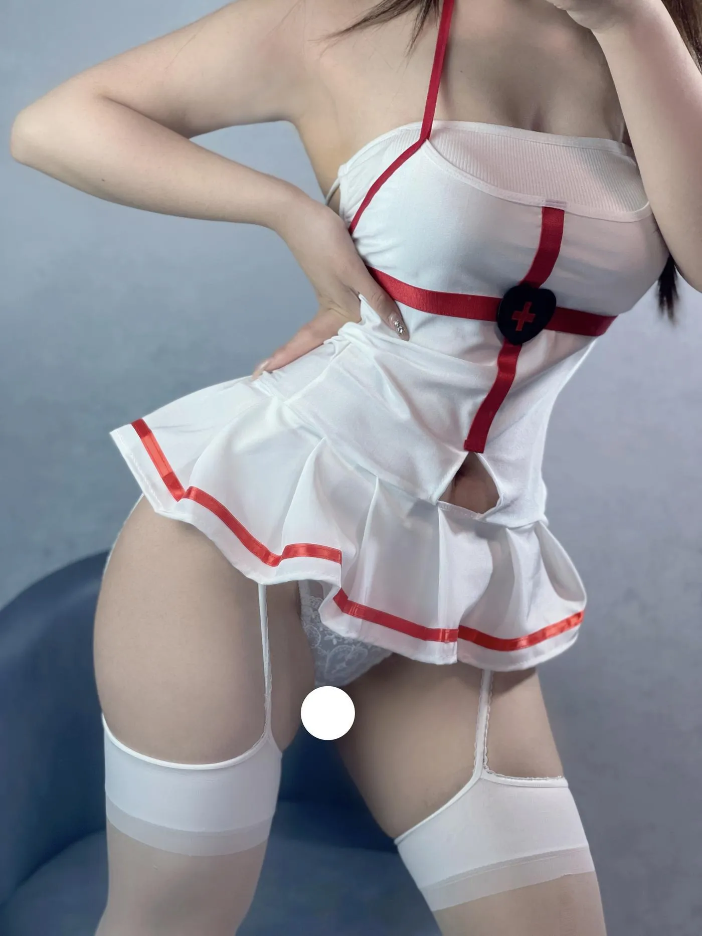 桃沢樱呀 – NO.01 白丝护士 [51P]插图2